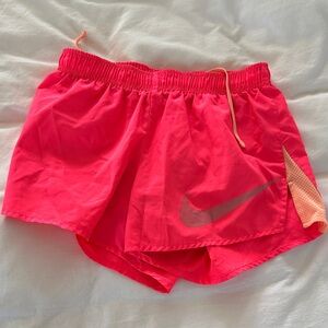 Nike Women's Bright Pink Athletic Shorts